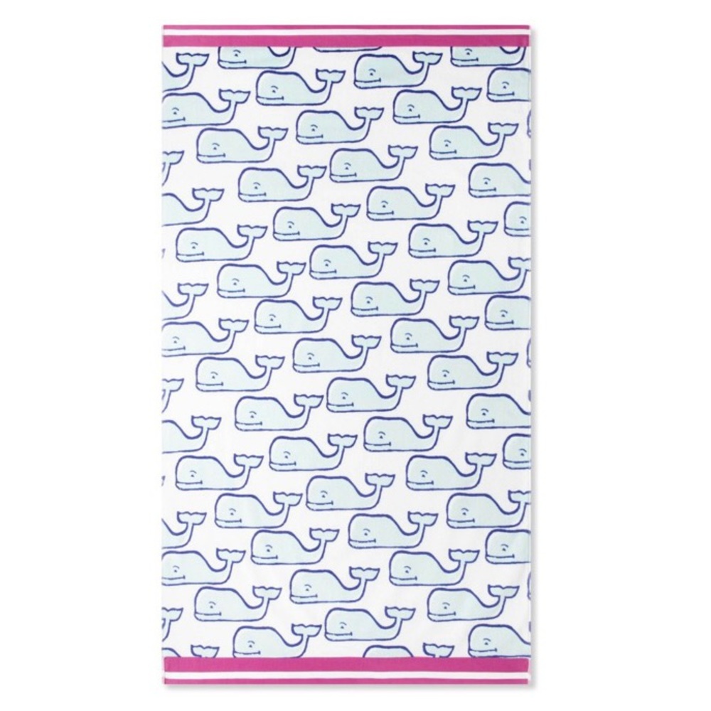 Whale Print Beach Towel vineyard vines for Target